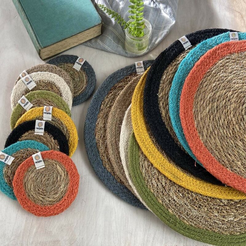 ReSpiin Seagrass & Jute Tablemats
