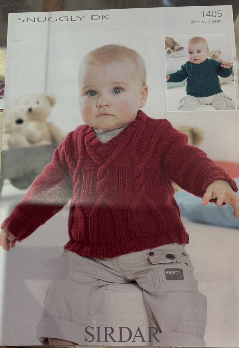 Knitting Pattern - Baby - Double Knit - Sweaters