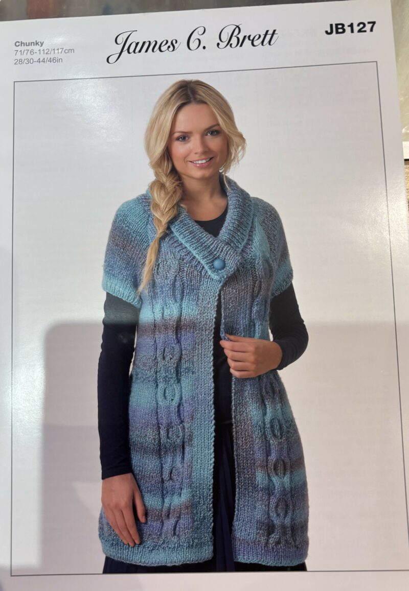Knitting Pattern - Ladies - Chunky - Cardigan