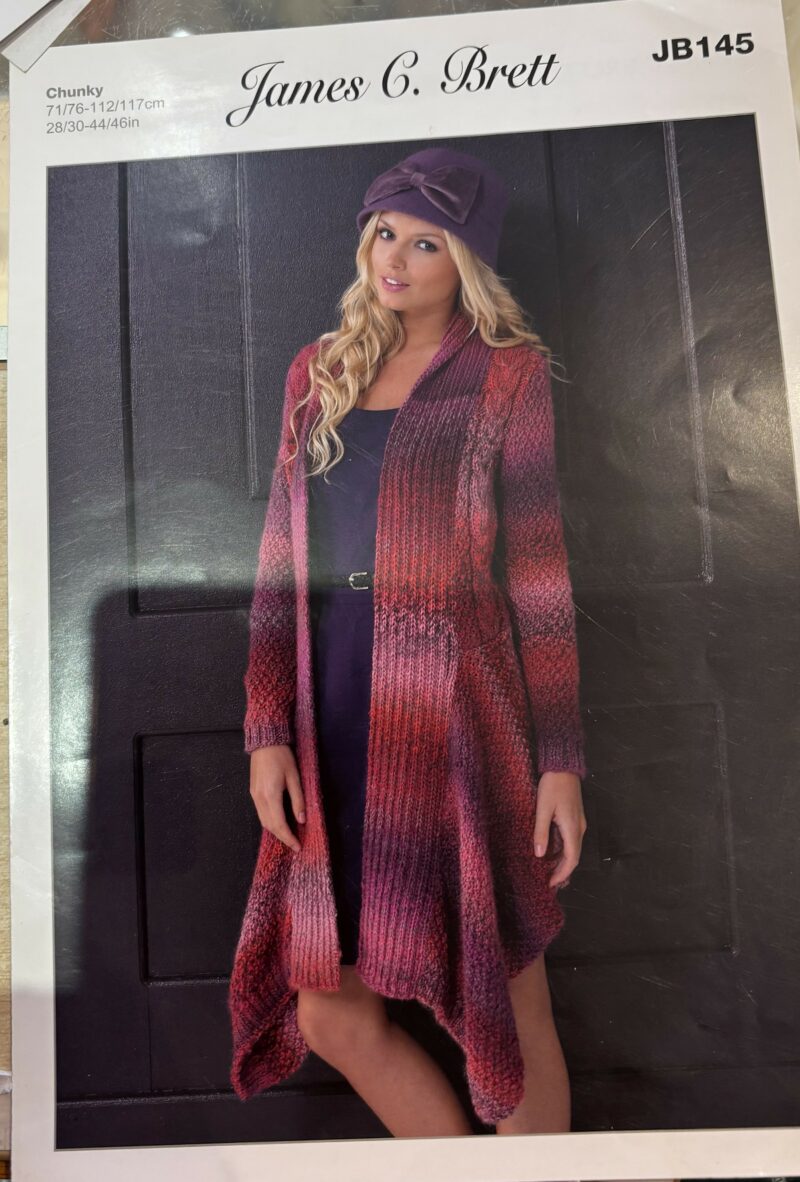 Knitting Pattern - Ladies - Chunky - Jacket