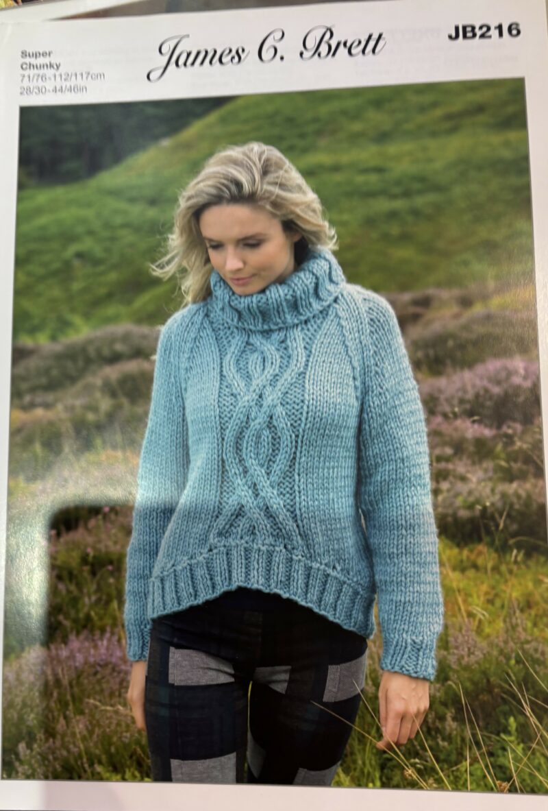 Knitting Pattern - Ladies - Super Chunky - Sweater